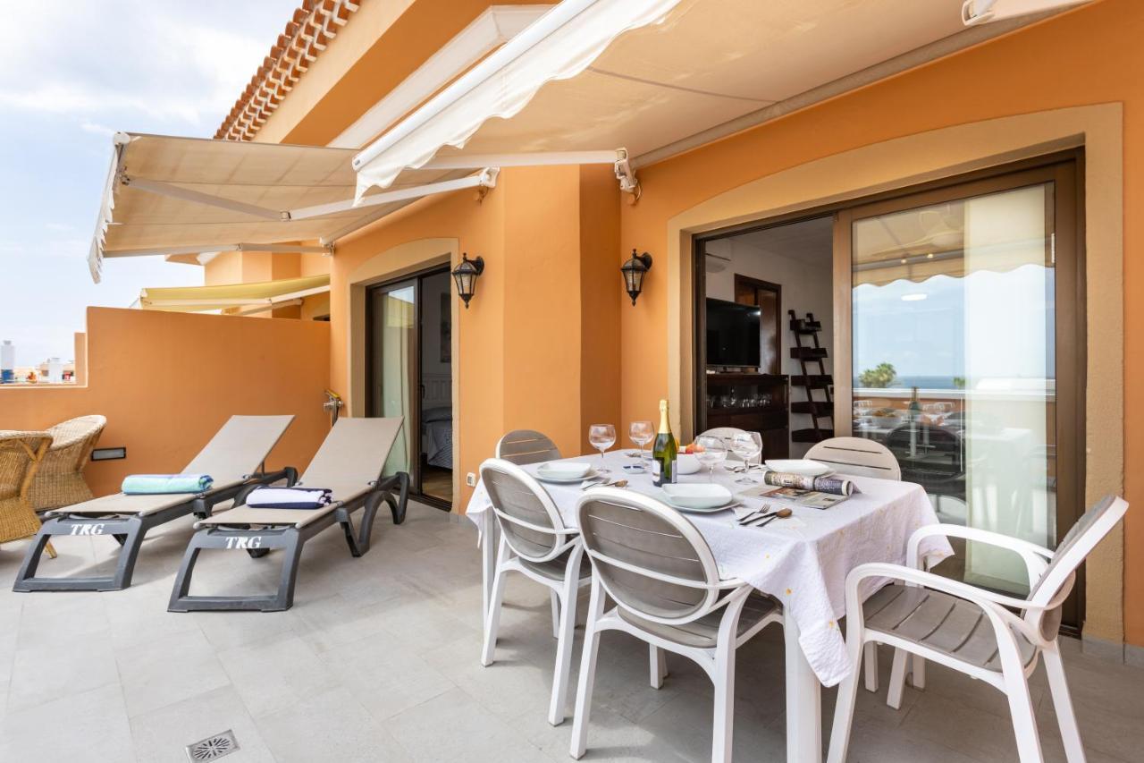 Exclusive Penthouse Playa Las Vistas 4 Close To The Sea And Beach, Aircondition For A Fee, Wifi, Terrace, Heated Pool Playa de las Americas  Esterno foto